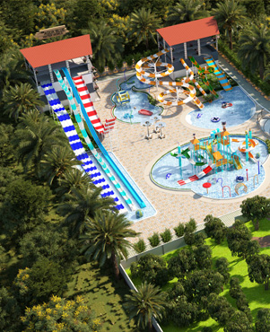 Splash Pads - Bluewater Swimming Pools